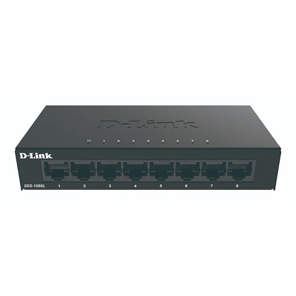 Commutateur D-Link 8 ports Gigabit 10/100/1000 Mbit/s