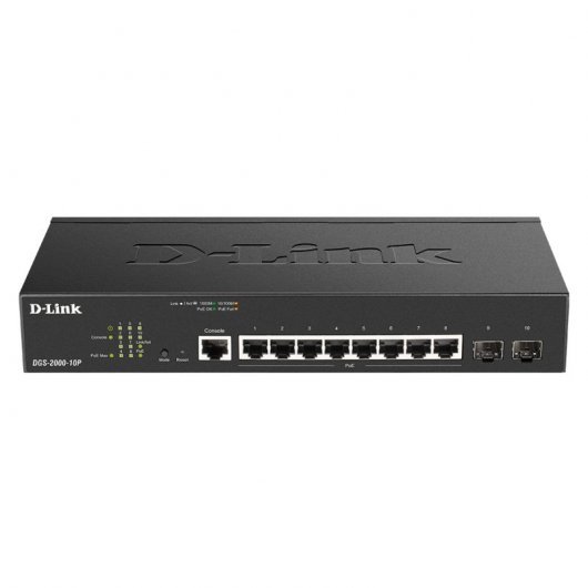 Commutateur D-Link 8 ports Gigabit + 2 SFP