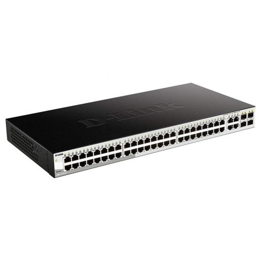 Commutateur D-Link Smart 48 ports Gigabit 10/100/1000 Mbps + 4 ports SFP
