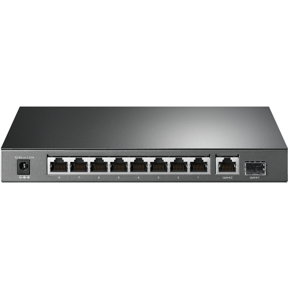 Commutateur de bureau TP-Link - 10 ports Gigabit - 8 ports PoE+