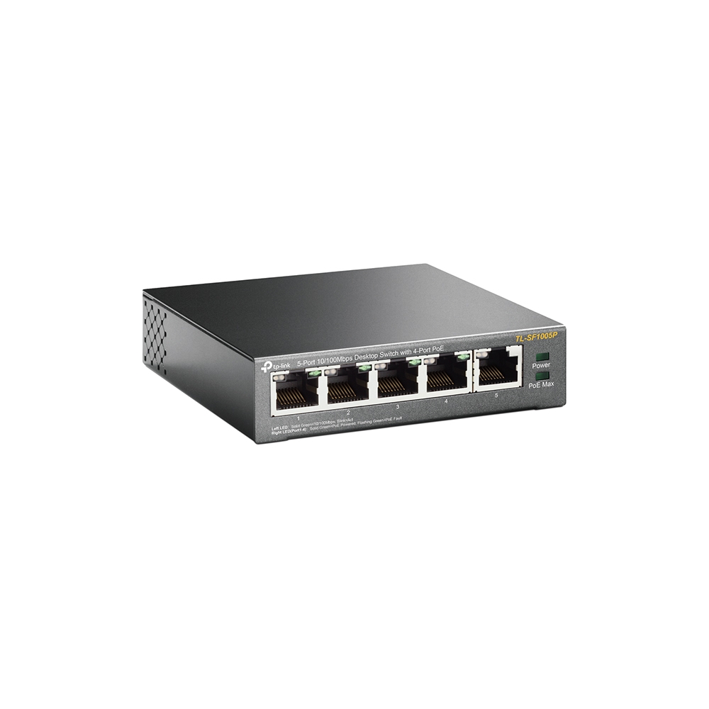 Commutateur de bureau TP-Link - 5 ports à 10/100 Mbps PoE