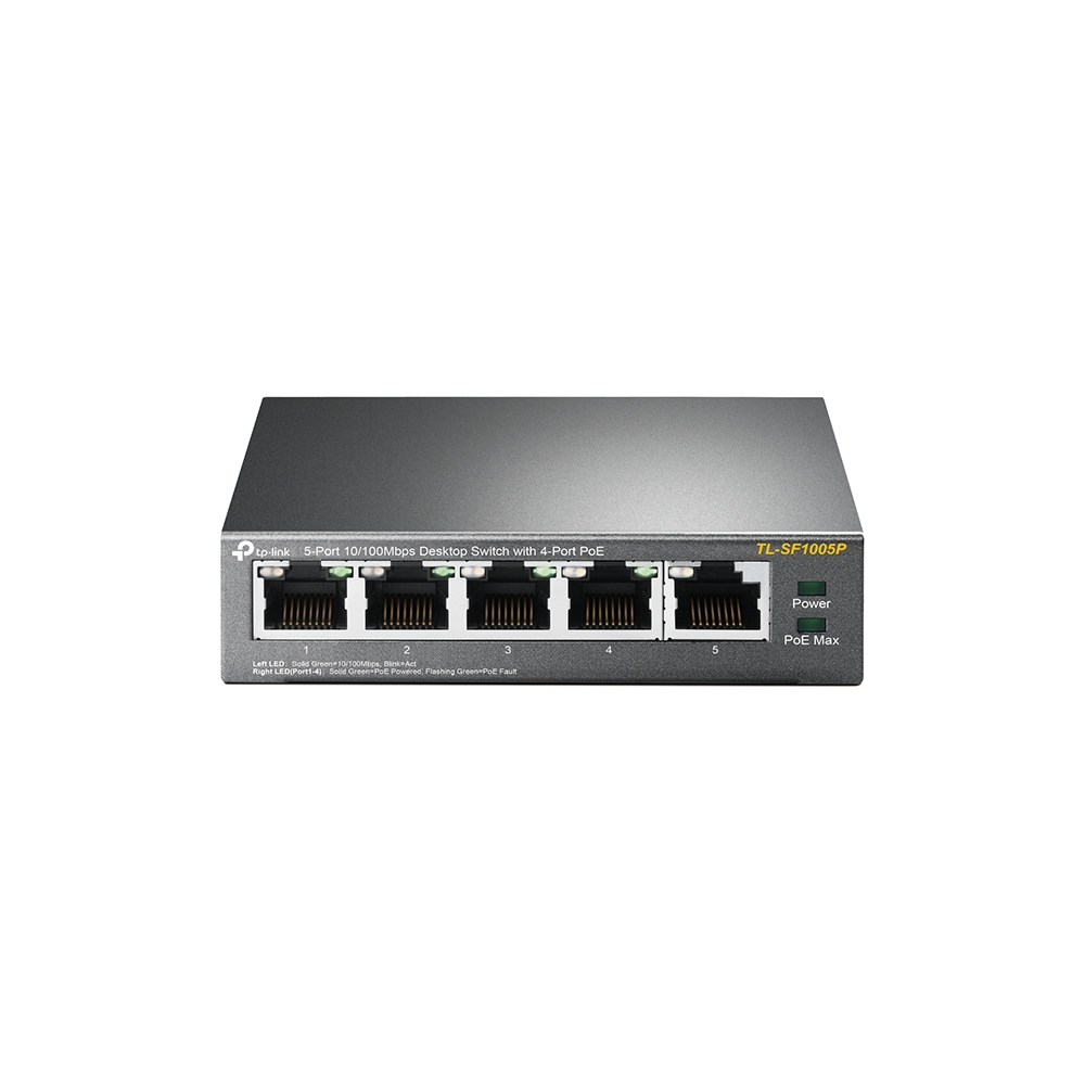 Commutateur de bureau TP-Link - 5 ports à 10/100 Mbps PoE