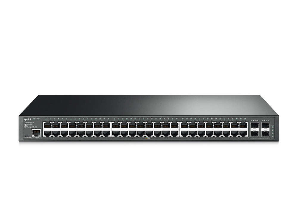 Commutateur Gigabit L2 géré par TP-Link JetStream - 48 ports avec 4 emplacements SFP