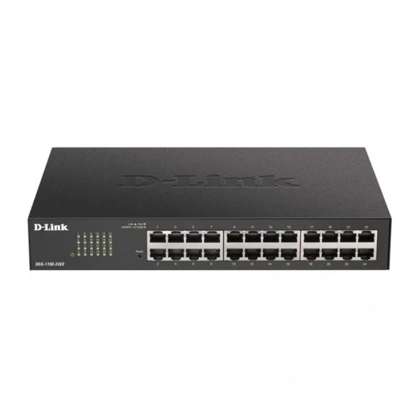 Commutateur semi-géré D-Link 24 ports Gigabit 10/100/1000 Mbps