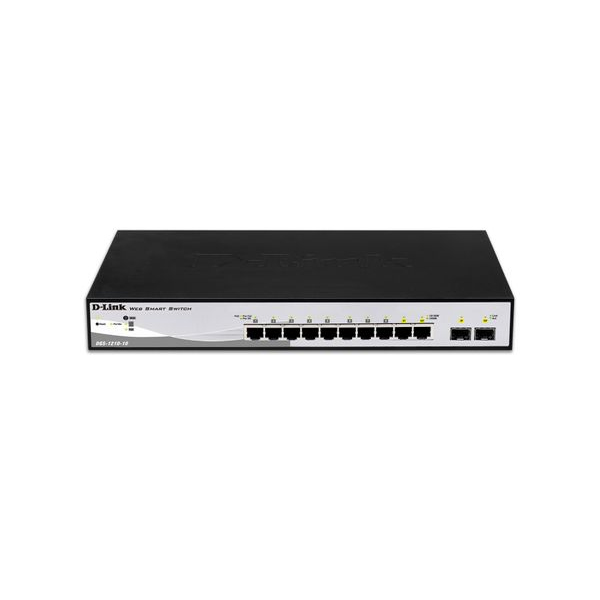 Commutateur semi-géré D-Link 8 ports Gigabit + 2 ports combinés Giga