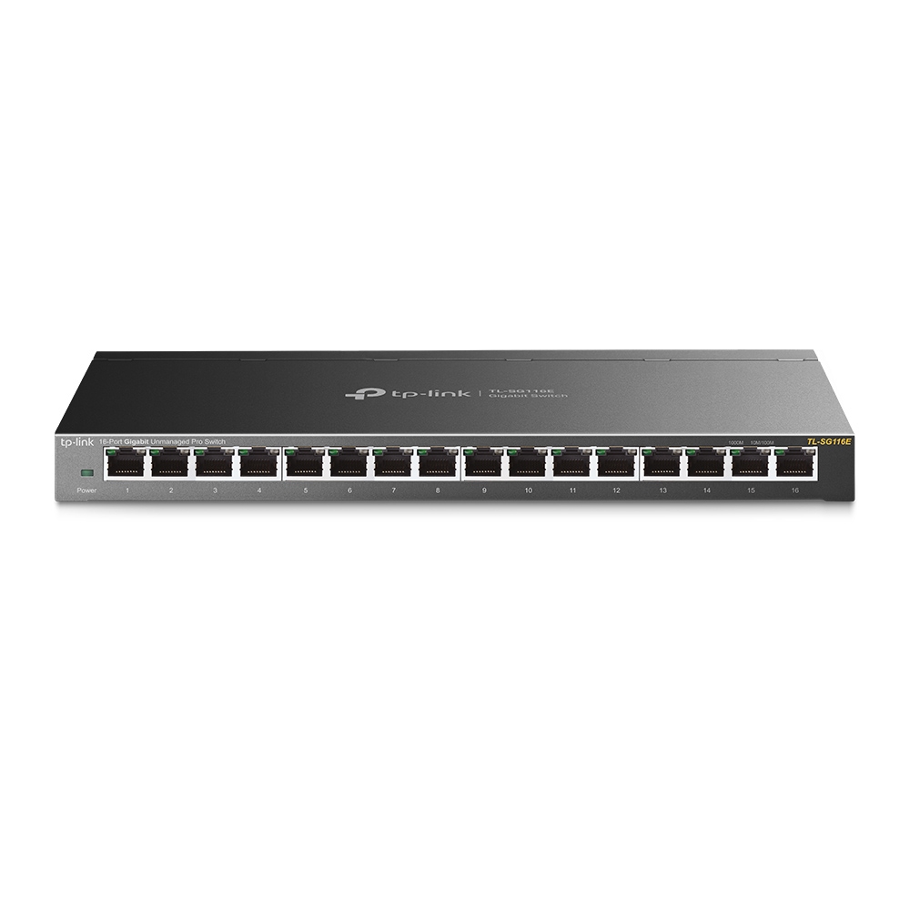 Commutateur TP-Link 16 ports Gigabit - Pro non géré - Plug &amp; Play - Technologie verte