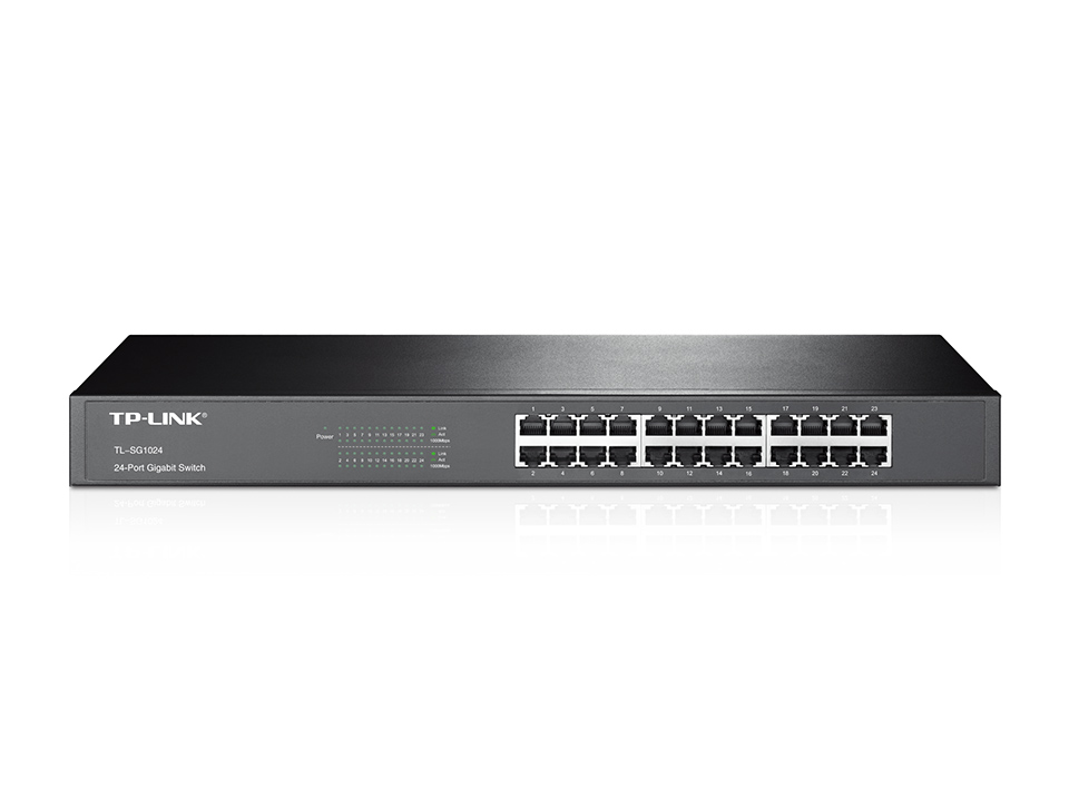 Commutateur TP-Link avec 24 ports Gigabit - Technologie verte