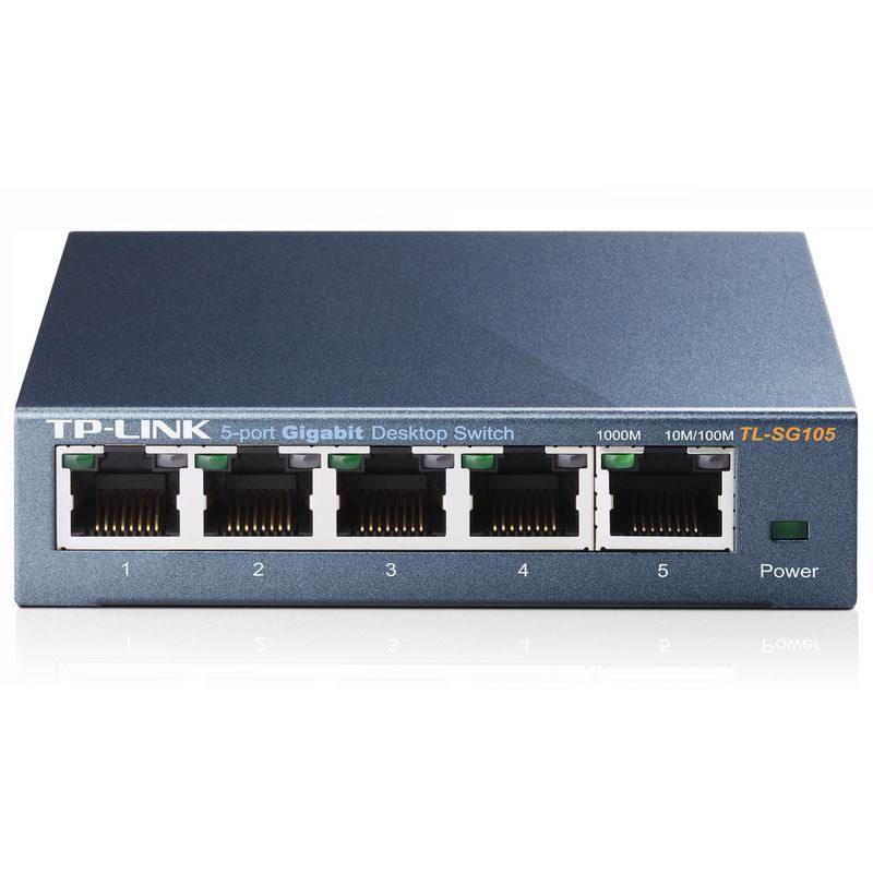 Commutateur TP-Link TL-SG105 5 ports Gigabit 10/100/1000 Mbit/s