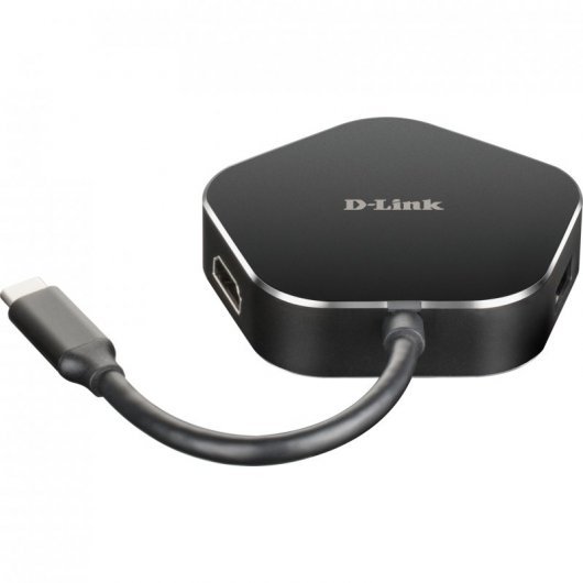 Concentrateur D-Link USB-C vers HDMI, USB-C, 2x USB 3.0