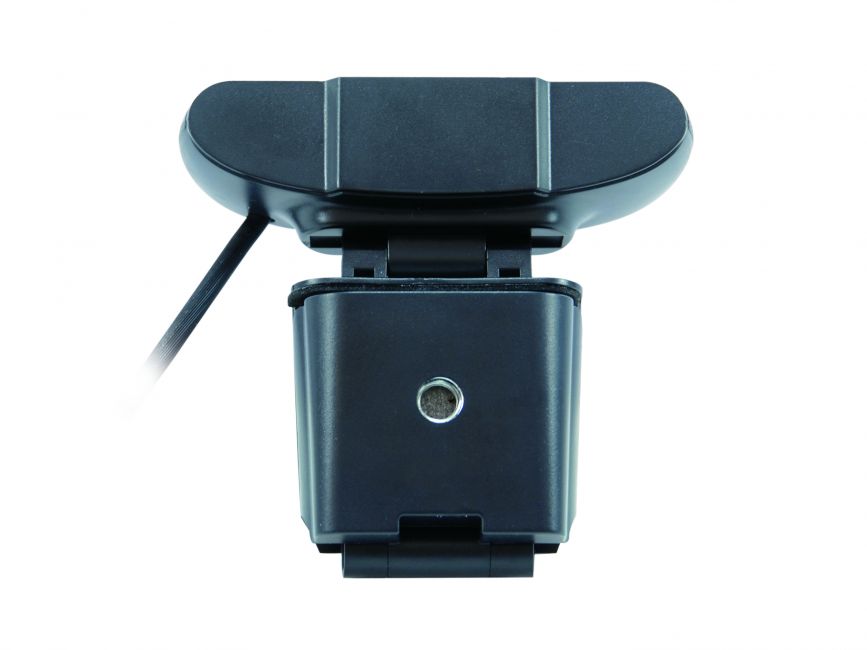 Conceptronic Amdis Webcam Full HD 1080p USB 2.0 - Microphone Intégré - Focus Fixe - Angle de Vue 65º - Câble 1.50m - Couleur Noir/Rouge