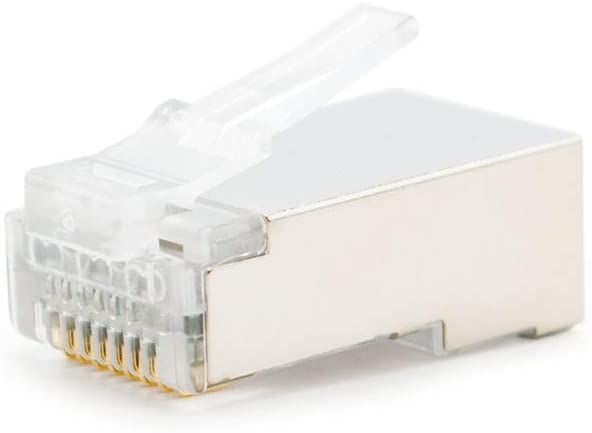 Connecteur Nanocable pour câble réseau RJ45 Cat.5e FTP 8 fils 10 pcs.
