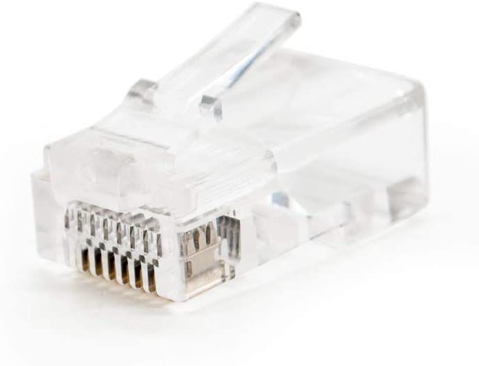 LOT de 10 Connecteur Nanocable pour câble réseau RJ45 Cat.5e UTP 8 fils