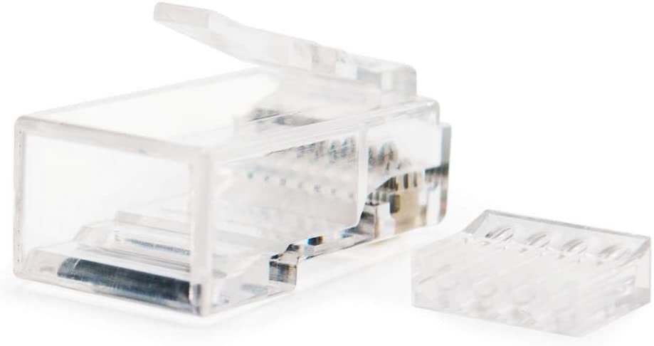 Connecteur Nanocable pour câble réseau RJ45 Cat.6 UTP 8 fils 10 pcs.