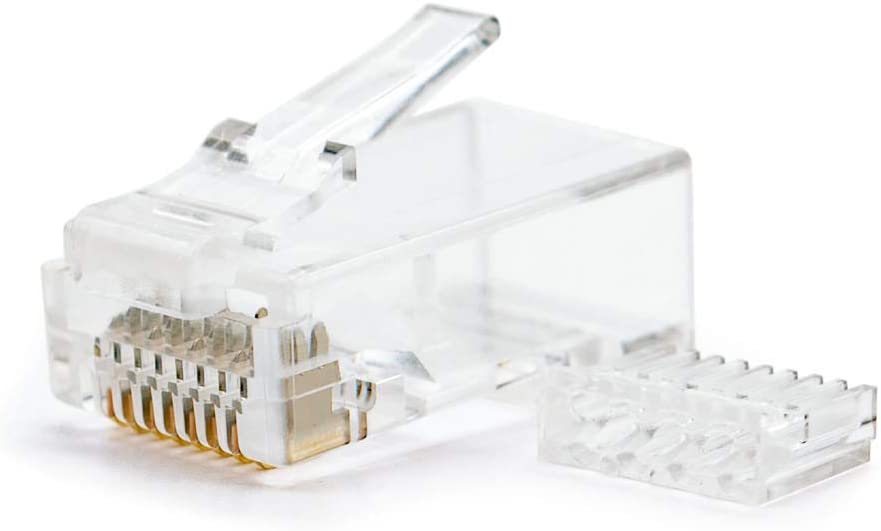 Connecteur Nanocable pour câble réseau RJ45 Cat.6 UTP 8 fils 10 pcs.