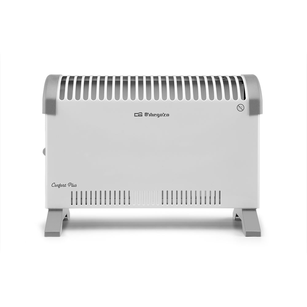 Convecteur Compact Orbegozo CV 1300 - Chauffage Puissant à Distribution Homogène - Contrôle de Puissance et Thermostat Réglable - Sûr et Efficace