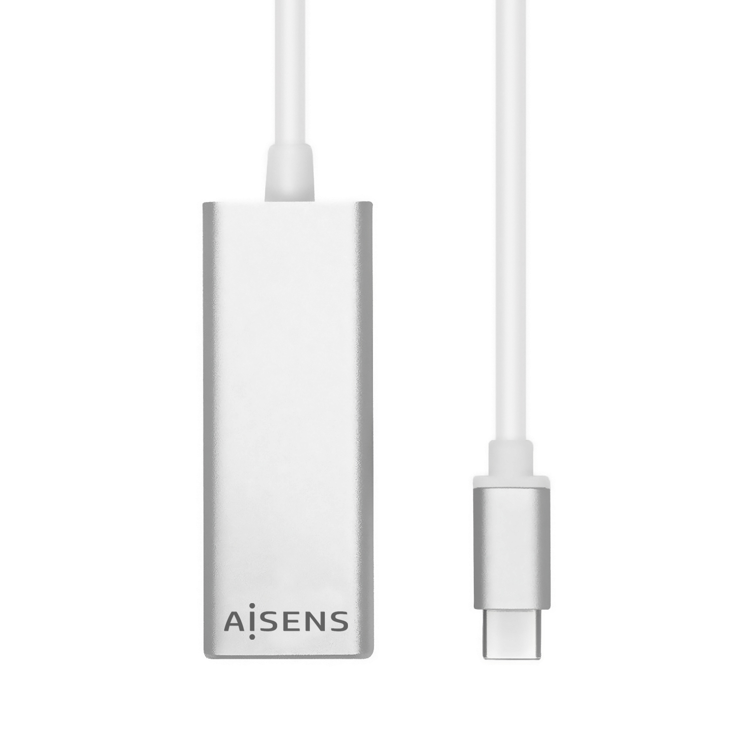 Convertisseur Aisens USB3.1 GEN1 USB-C vers Gigabit Ethernet 10/100/1000 Mbps - Couleur noire