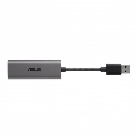 Convertisseur Asus USB C2500 USB-A vers Ethernet 2.5G Base-T - Couleur Gris