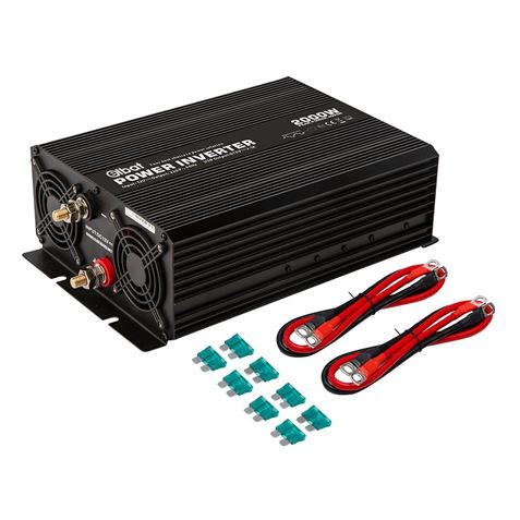 Convertisseur de puissance Elbat 2000W - Couleur noire