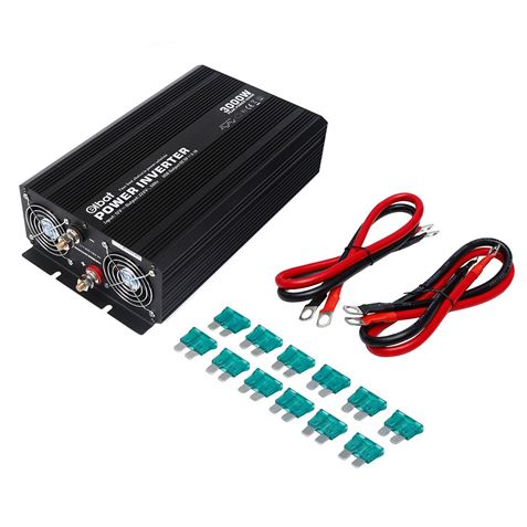 Convertisseur de puissance Elbat 3000W - Couleur noire