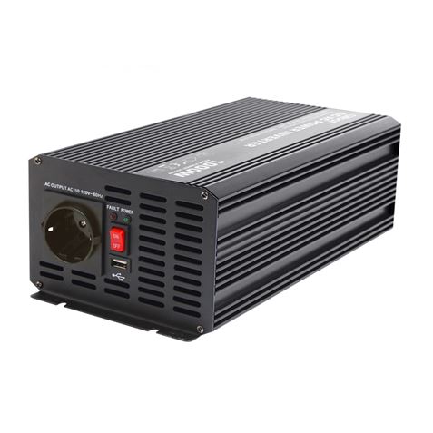 Convertisseur de puissance Elbat Pure Wave 1000W - Couleur noire