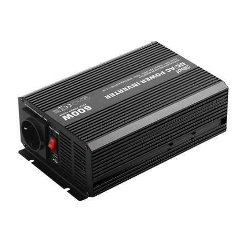 Convertisseur de puissance Elbat Pure Wave 600W - Couleur noire
