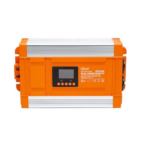 Convertisseur de puissance Elbat Pure Wave avec écran LCD 2000W - Différentes couleurs