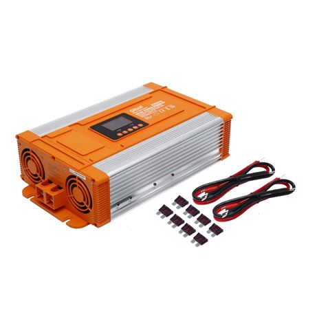 Convertisseur de puissance Elbat Pure Wave avec écran LCD 2000W - Différentes couleurs