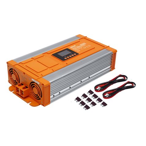 Convertisseur de puissance Elbat Pure Wave avec écran LCD 3000W - Différentes couleurs