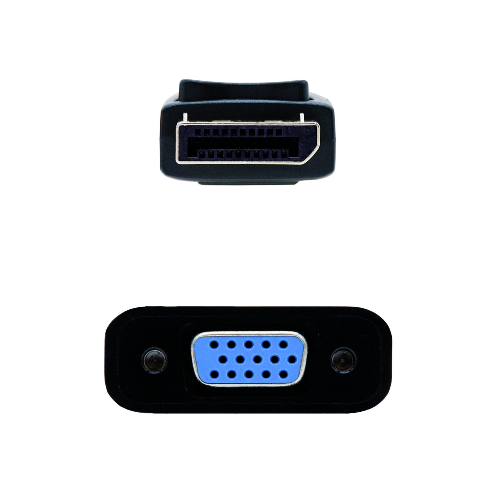 Convertisseur Nanocable Displayport vers SVGA - Displayport /M-SVGA/H - 15 cm - Couleur Noir