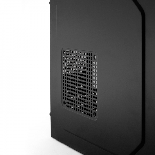Coolbox Micro ATX M550 Boîtier PC USB-C avec Alimentation - USB-C - Alimentation Incluse - Design Compact - Couleur Noir