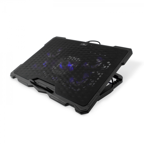 Coolbox NCP17-V5 Base de Refroidissement Portable - Silencieuse - Compatible 17" - Design Ergonomique - Couleur Noir