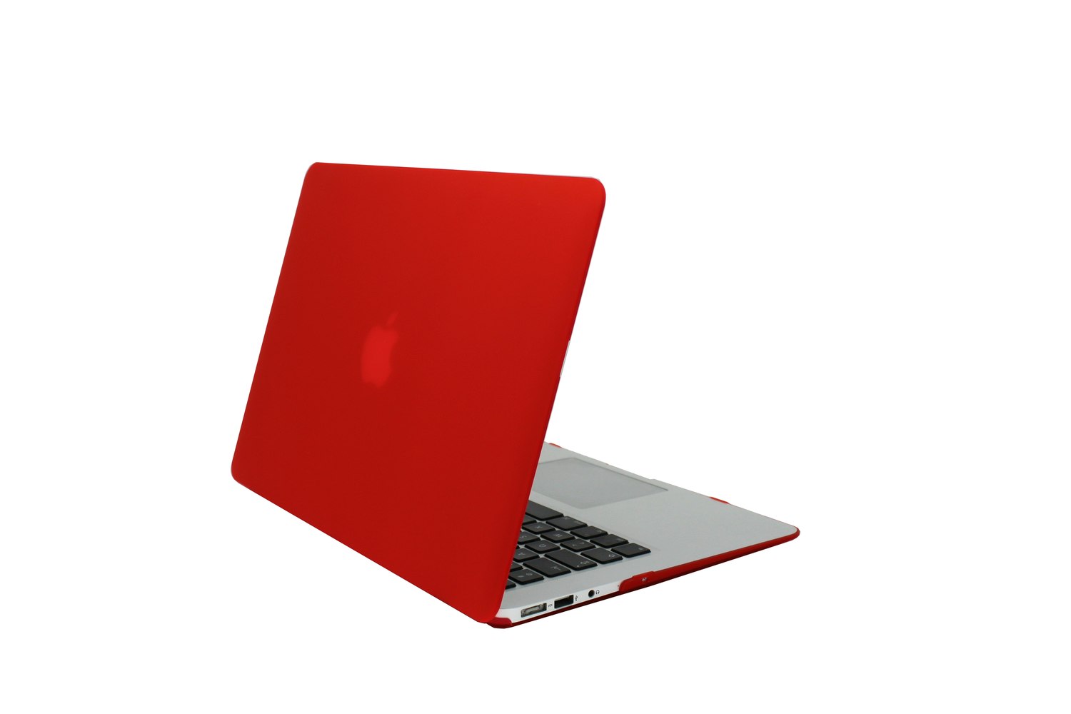 Coque Silicone MacBook Air 11" A1465 Rouge