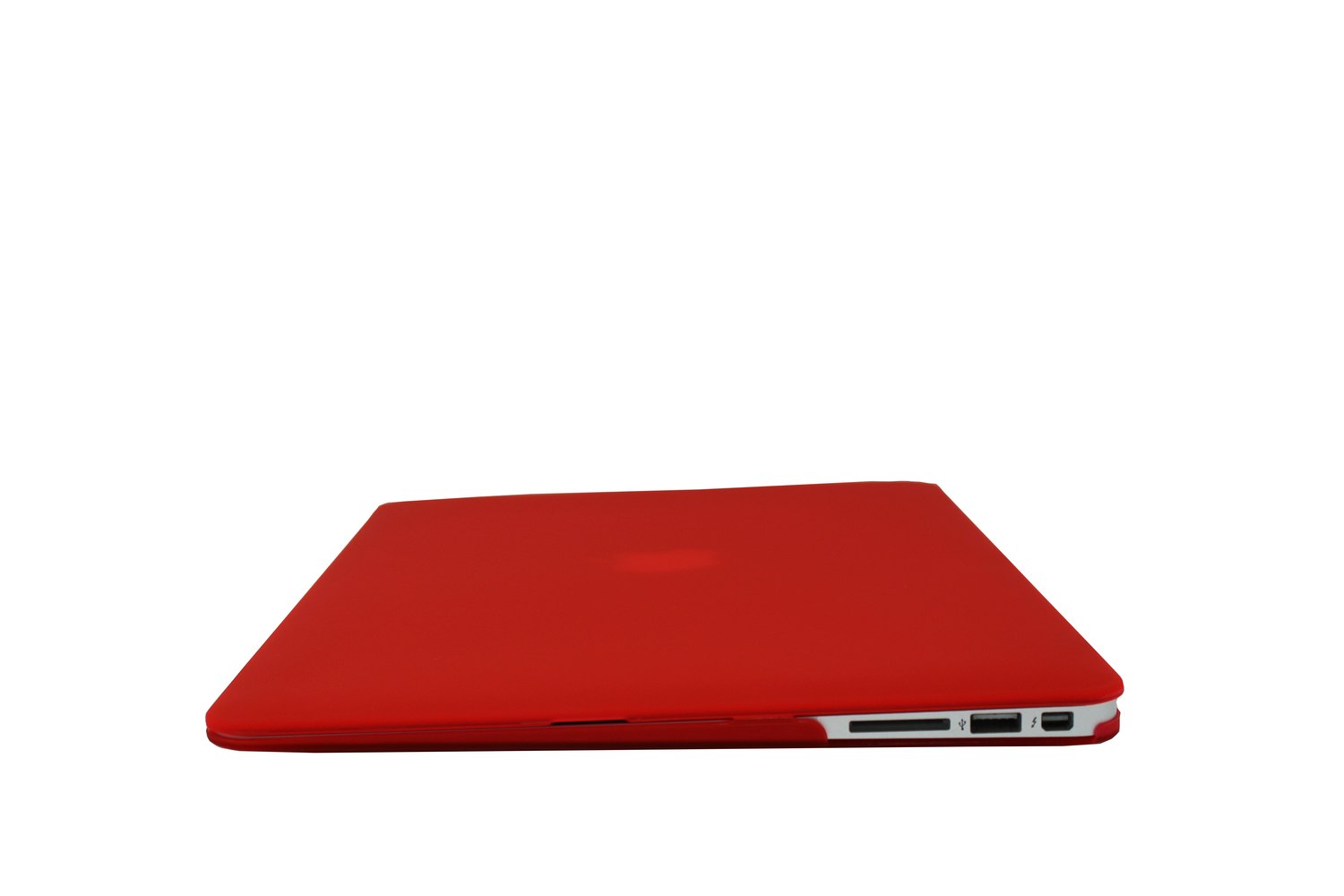 Coque Silicone MacBook Air 13" A1466 Rouge