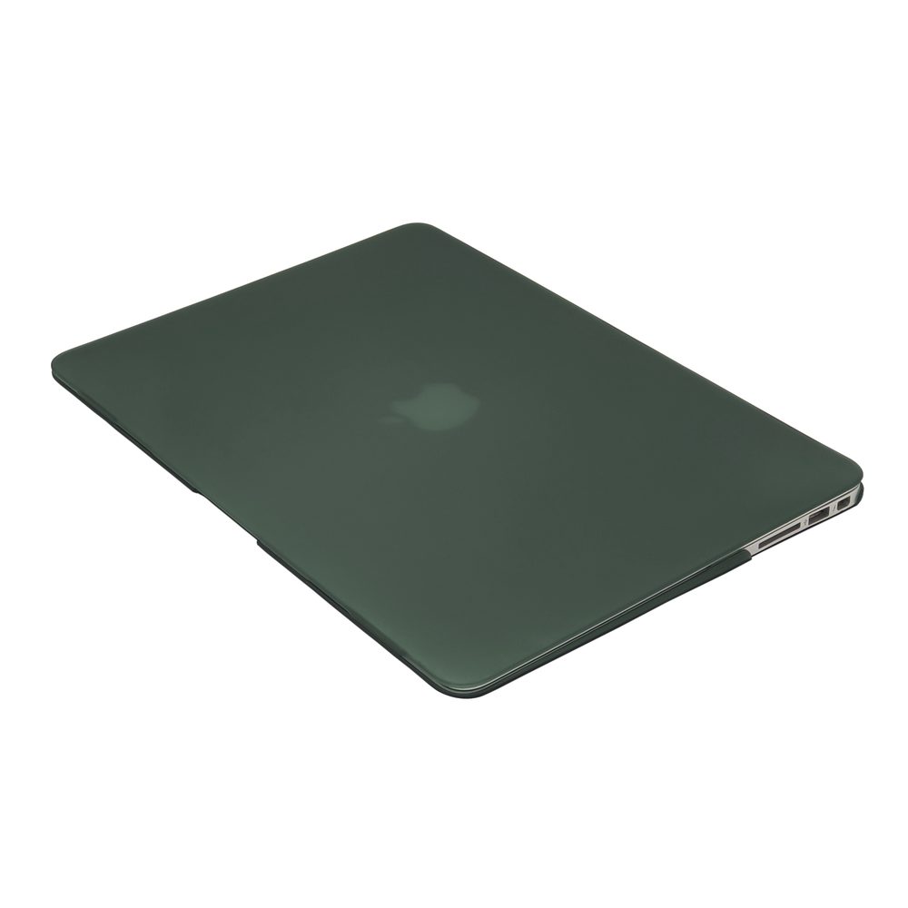 Coque Silicone MacBook Air 13" A1466 Vert Foncé