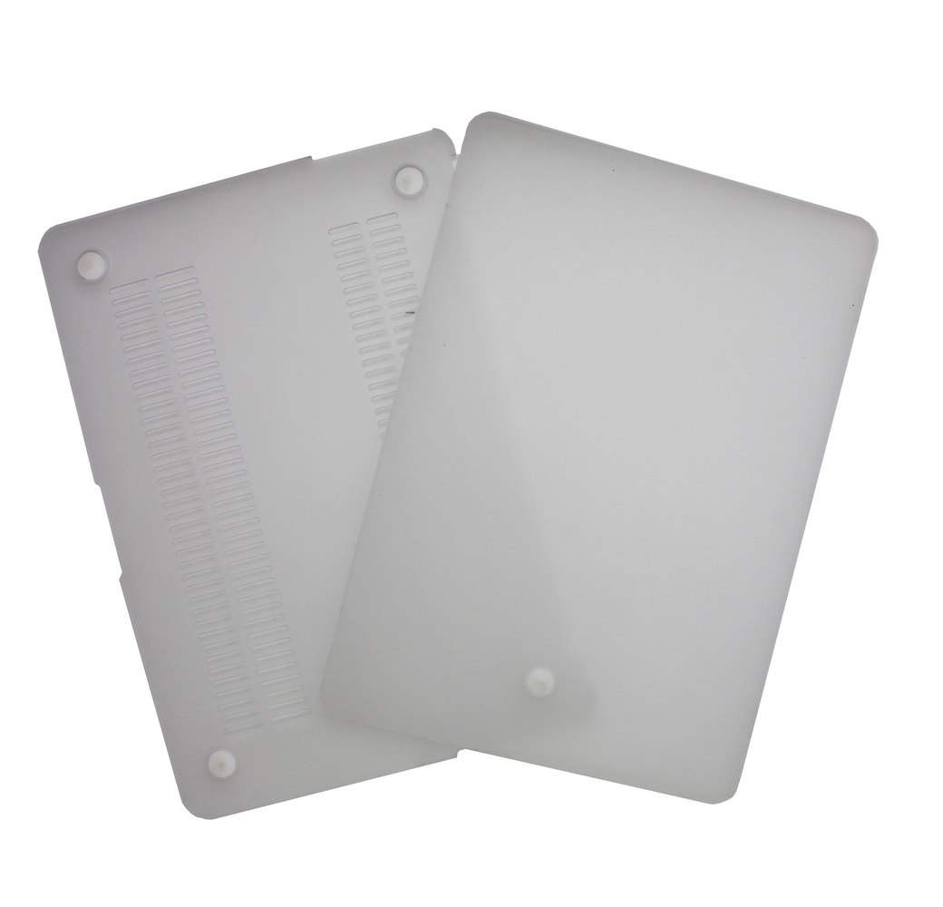 Coque Silicone MacBook Pro 13" A1502 (2013 - 2015) Blanc
