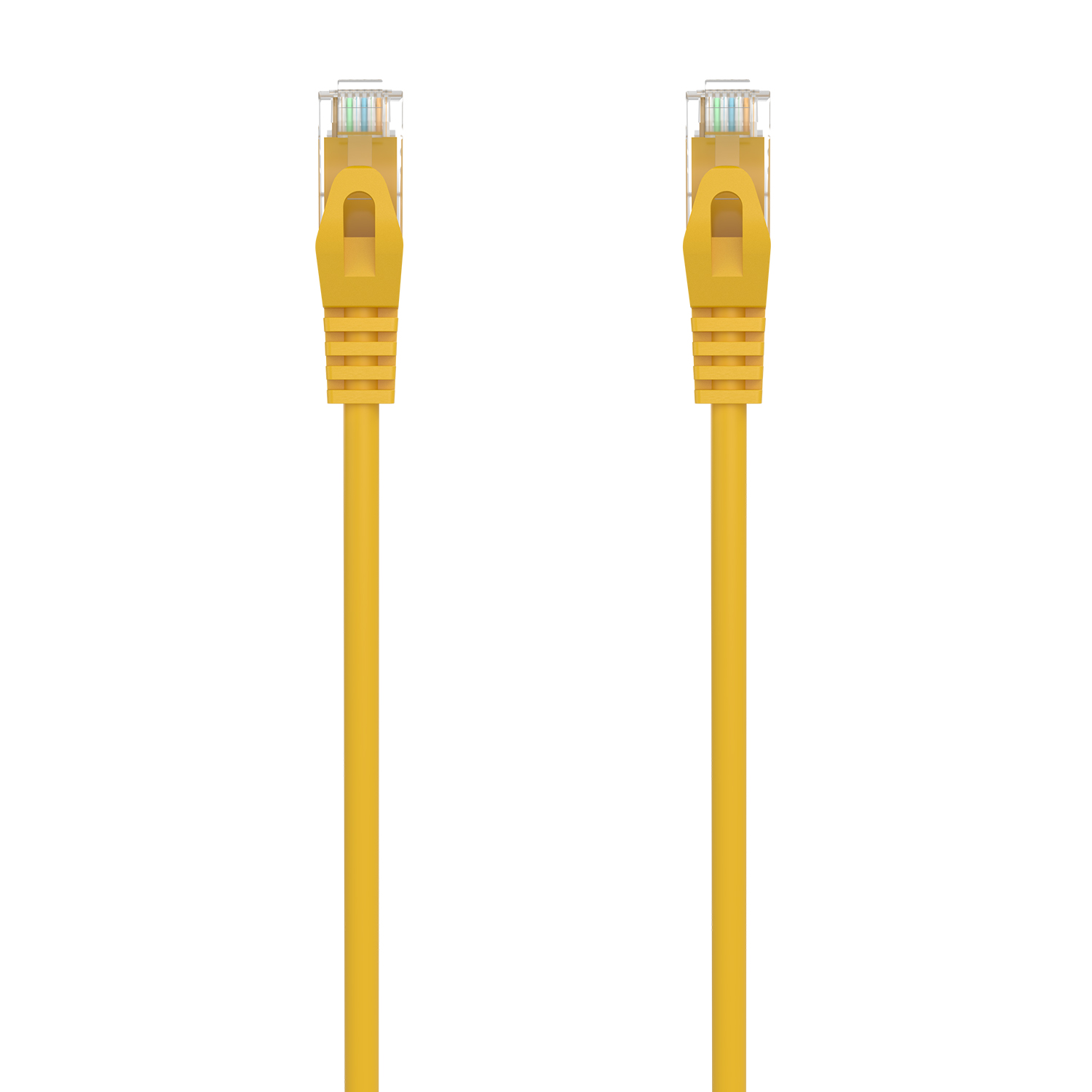 Cordon de raccordement de câble réseau Aisens RJ45 LSZH CAT.6A 500 MHZ UTP AWG24 - 2.0M - Couleur jaune