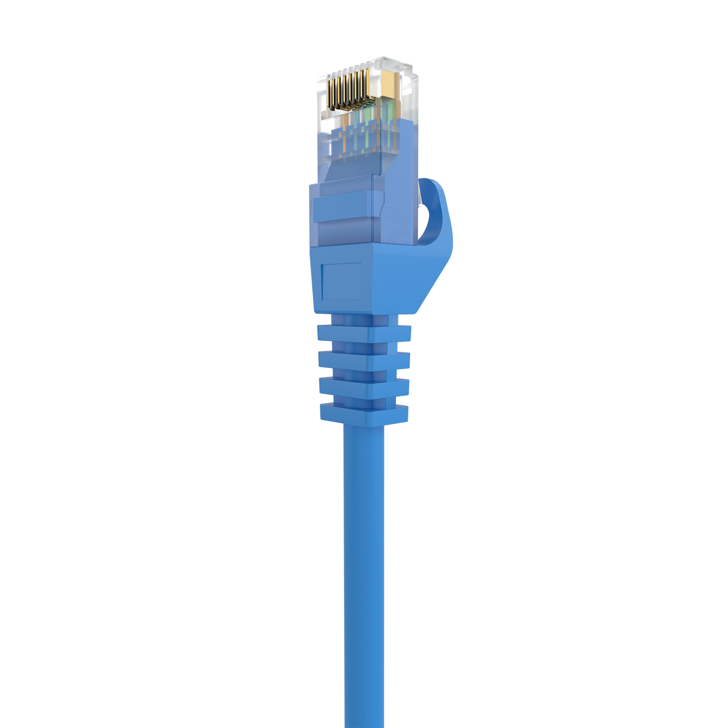 Cordon de raccordement de câble réseau Aisens RJ45 LSZH CAT.6A 500 MHz UTP AWG24 - 25CM - Couleur bleue