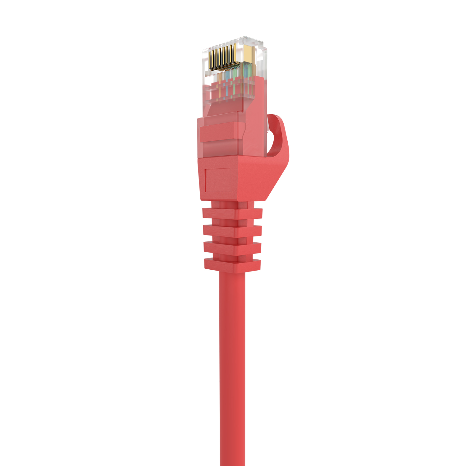 Cordon de raccordement pour câble réseau Aisens RJ45 LSZH CAT.6A 500 MHz UTP AWG24 - 0,5 M - Couleur rouge