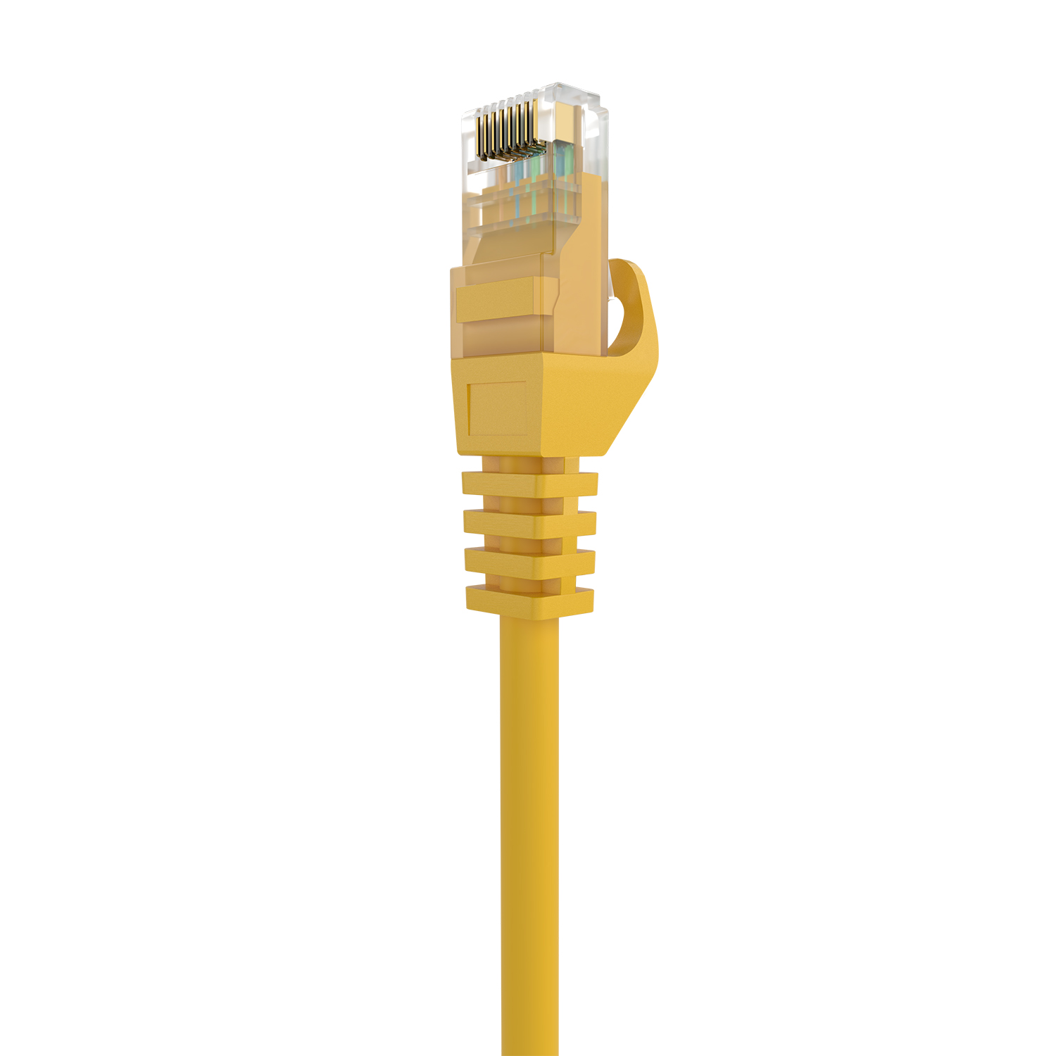 Cordon de raccordement pour câble réseau Aisens RJ45 LSZH CAT.6A 500 MHz UTP AWG24 - 0,5 M - Couleur jaune