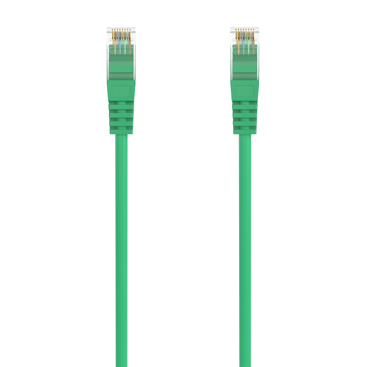 Cordon de raccordement pour câble réseau Aisens RJ45 LSZH CAT.6A 500 MHz UTP AWG24 - 1,0 M - Couleur verte