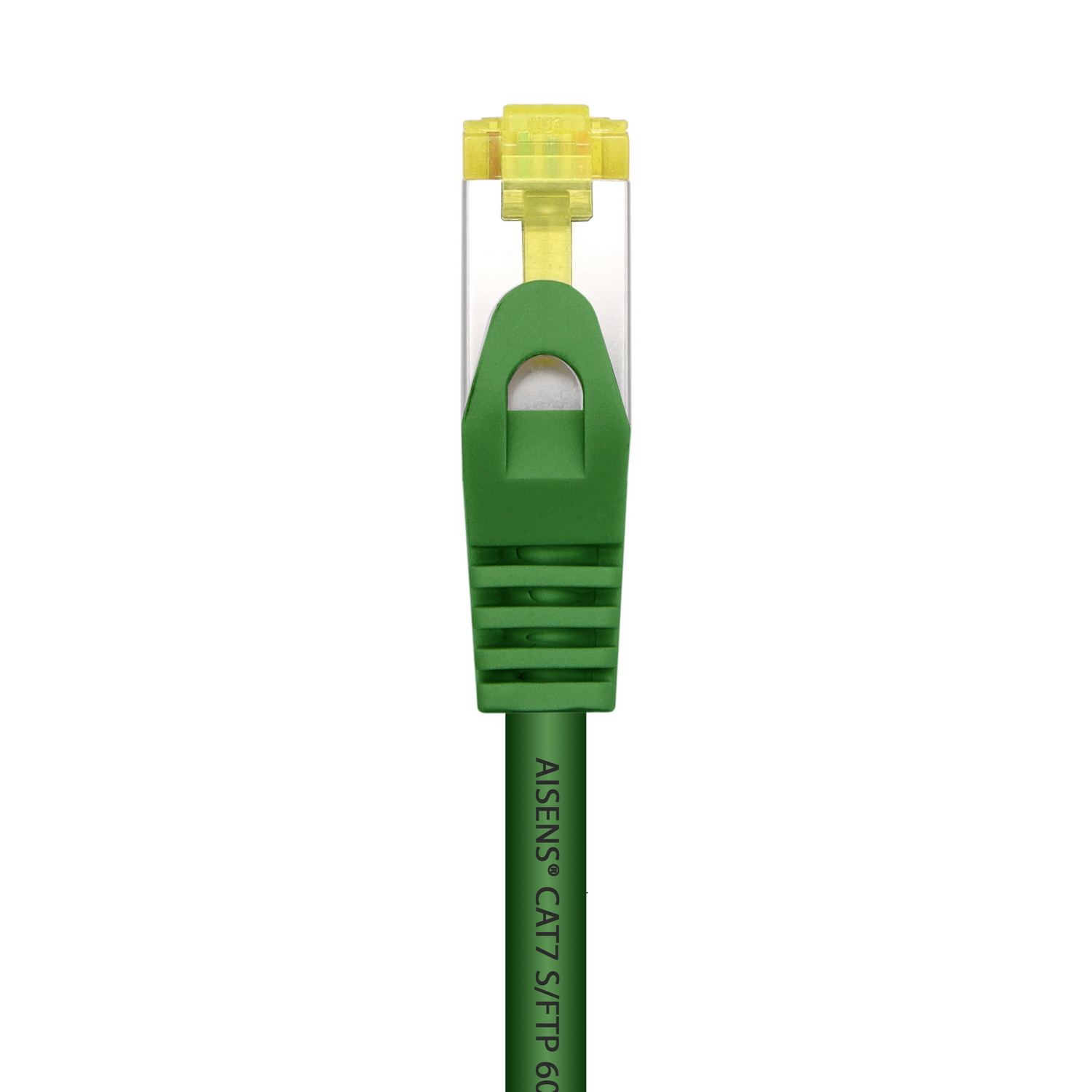 Cordon de raccordement pour câble réseau Aisens RJ45 LSZH Cat.7 600 MHz S/FTP PIMF AWG26 - 0,5 M - Couleur verte