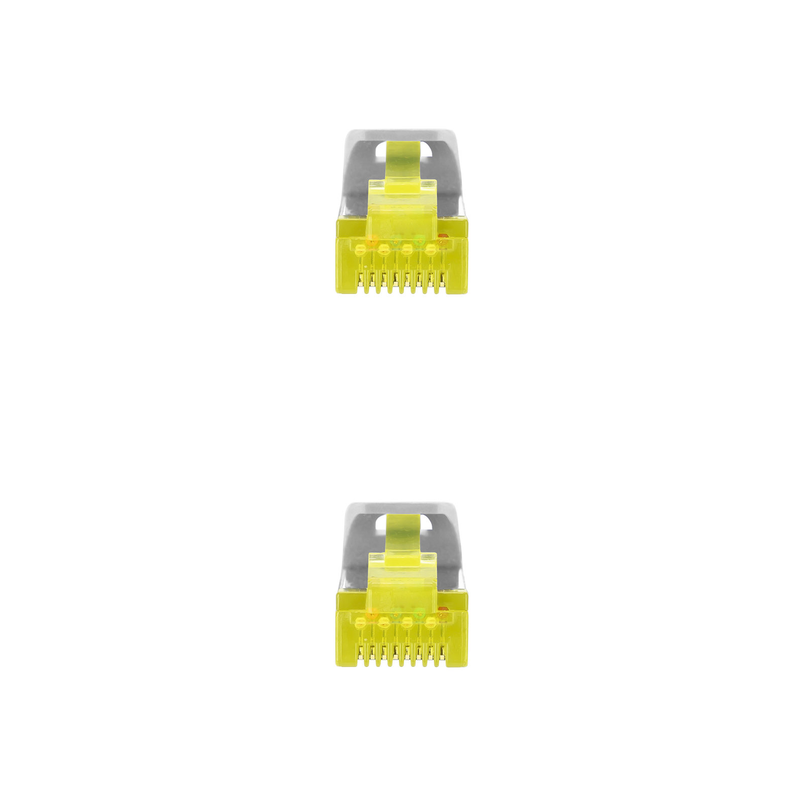 Cordon de raccordement pour câble réseau Nanocable RJ45 LSZH Cat.6a SFTP AWG26 0,50 m - Couleur grise