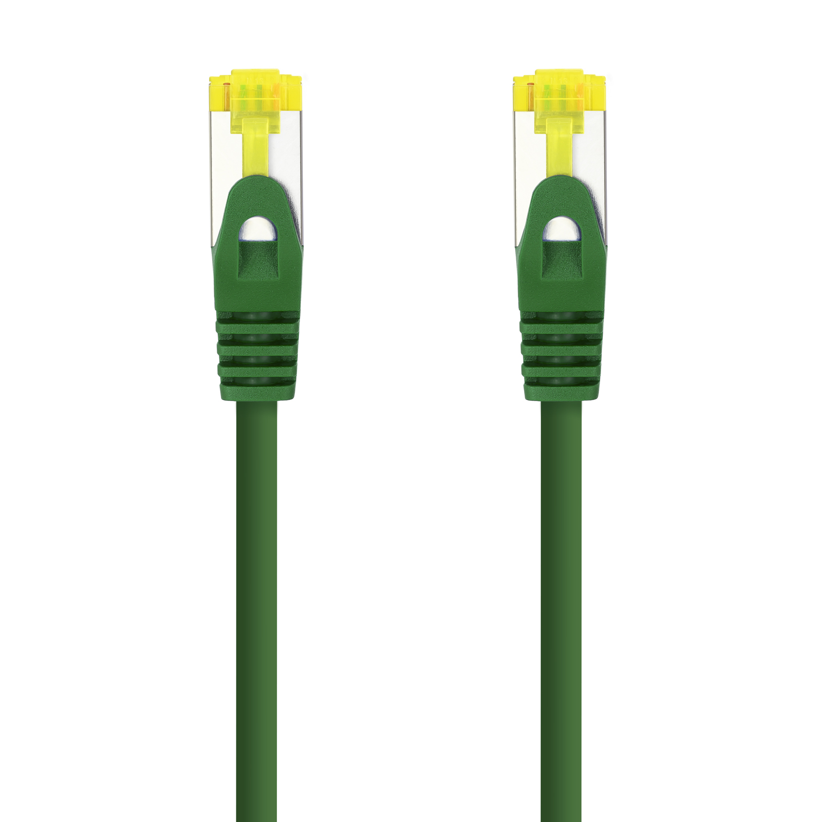 Cordon de raccordement pour câble réseau Nanocable RJ45 LSZH Cat.6a SFTP AWG26 0,50 m - Couleur verte