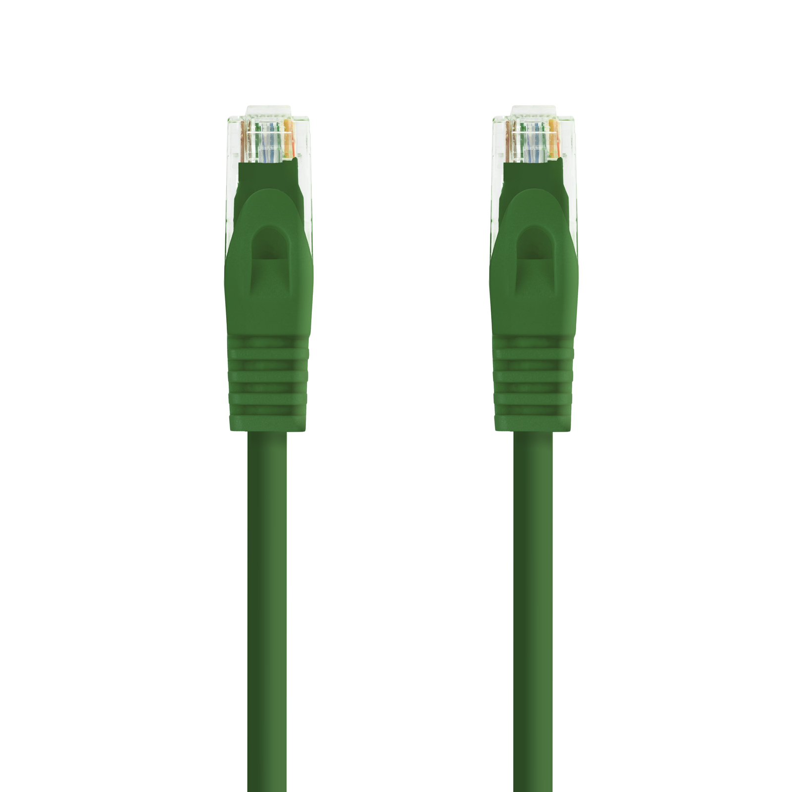 Cordon de raccordement pour câble réseau Nanocable RJ45 LSZH Cat.6a UTP AWG24 0,50 m - Couleur verte