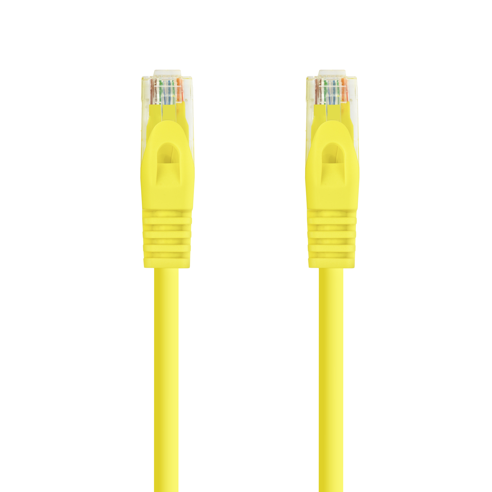 Cordon de raccordement pour câble réseau Nanocable RJ45 LSZH Cat.6a UTP AWG24 3m - Couleur jaune