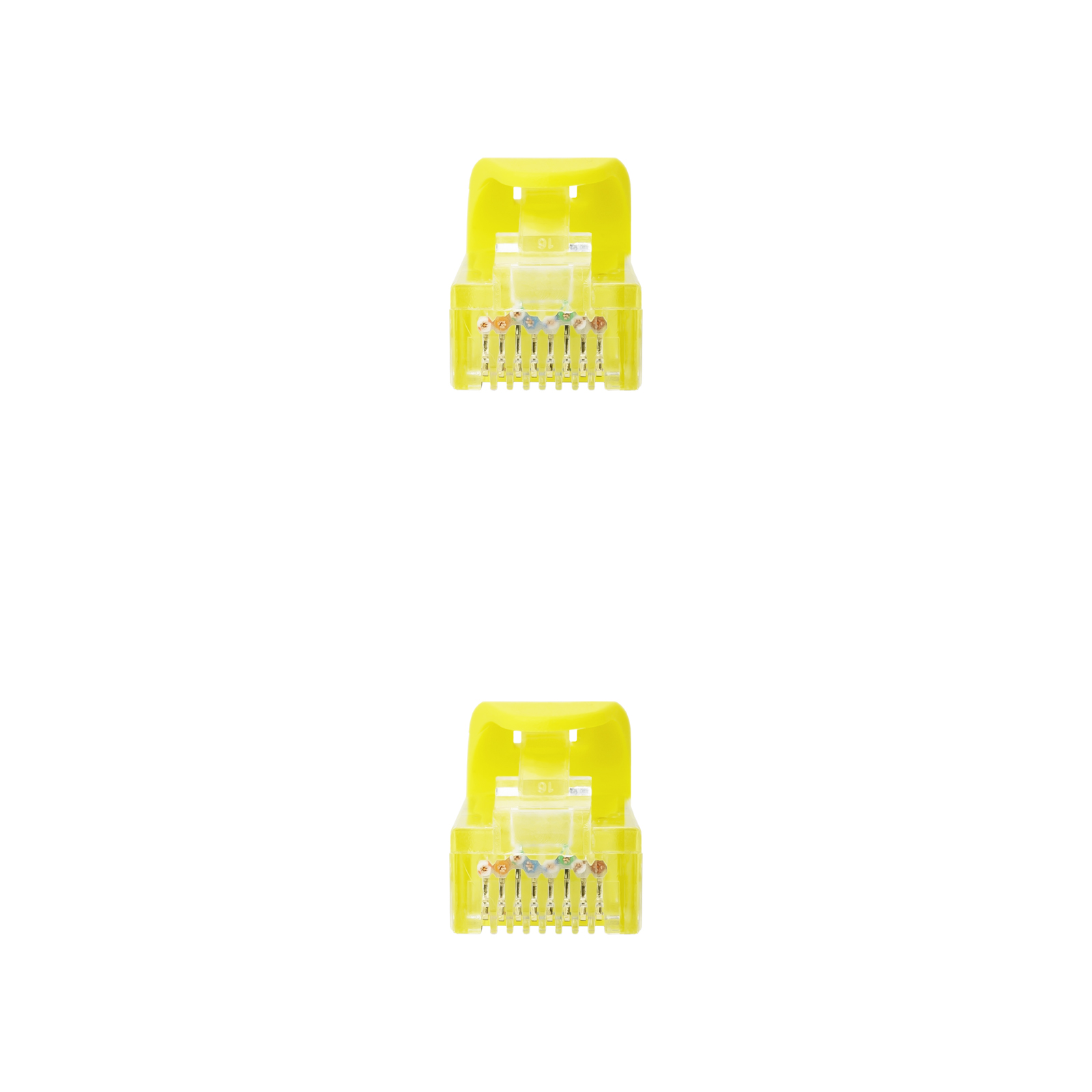 Cordon de raccordement pour câble réseau Nanocable RJ45 LSZH Cat.6a UTP AWG24 3m - Couleur jaune