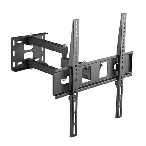 Cromad Support Mural avec Bras Articulé pour TV 32"-55" - Pivotant, Inclinable et Déployable - Poids Max 35Kg - VESA 400x400mm