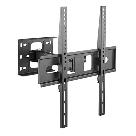 Cromad Support Mural avec Bras pour TV 32"-55" - Pivotant, Inclinable - Poids Max 25Kg - VESA 400x400mm