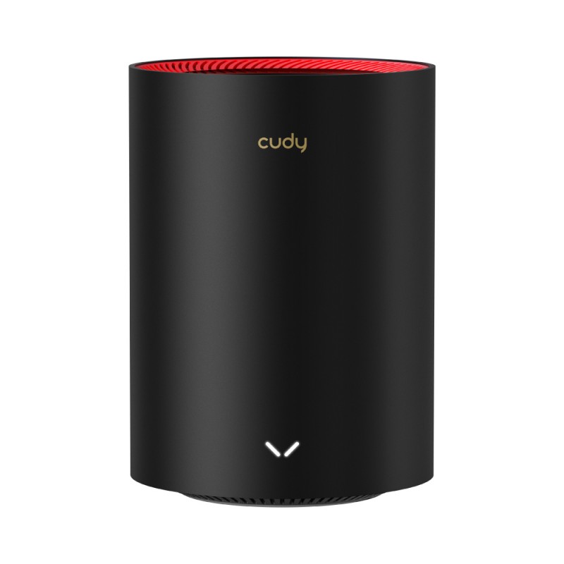 Cudy AX3000 Pack de 3 systèmes WiFi 6 Mesh AX3000 2,5G double bande - Prend en charge la bande passante 20/40/80/160 MHz - 1 x port LAN 10/100/1000 Mbps x unité, 1 x port WAN 2,5 Gbps x unité - 5 antennes internes