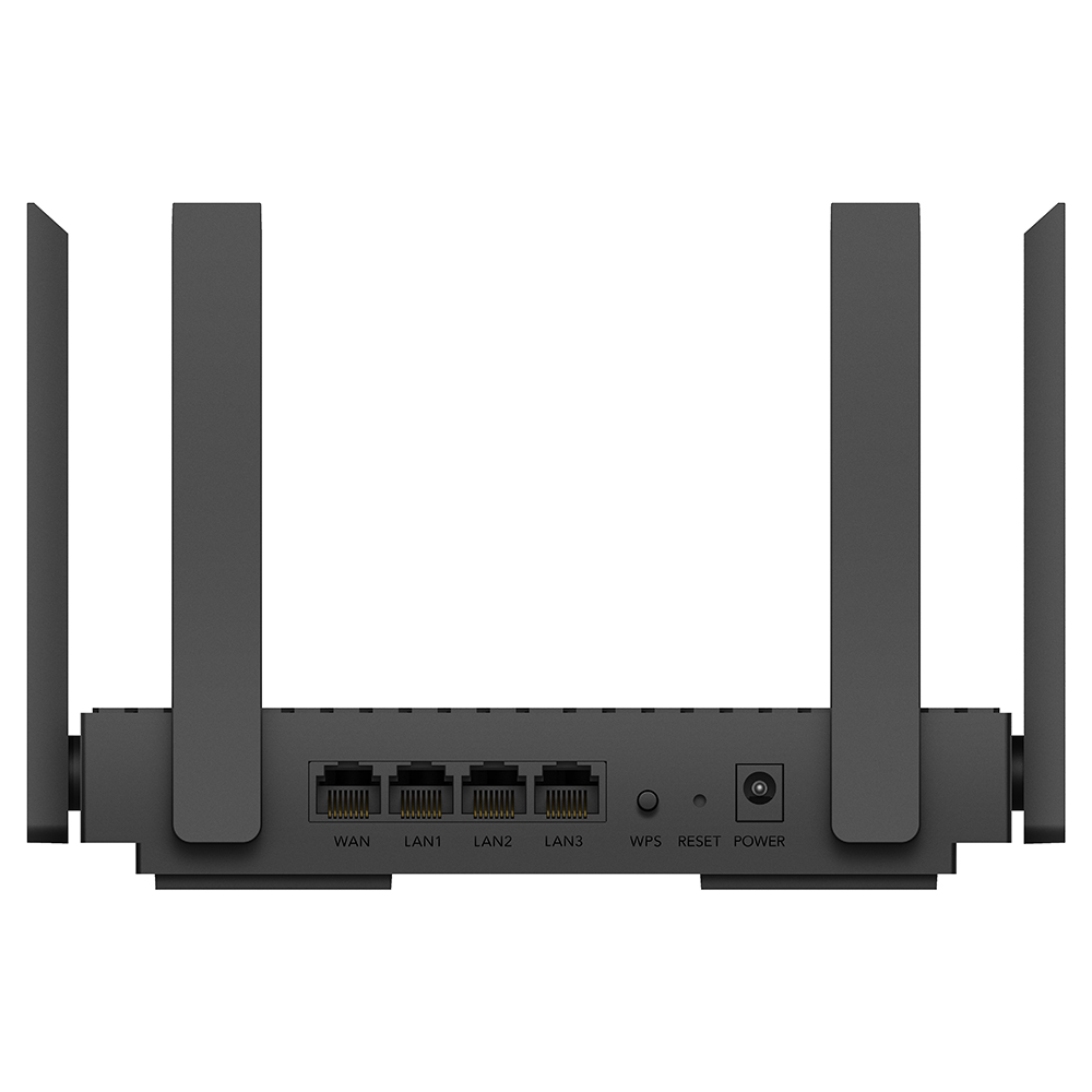 Cudy WR3000 Routeur Intelligent WiFi 6 AX3000 Dual Band - 1x Port Wan 1000/100/10 Mbps et 3x Ports Lan 1000/100/10 Mbps - 4 Antennes Externes